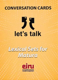 Karty Konwersacyjne Let's talk Lexical Sets for... - Praca zbiorowa