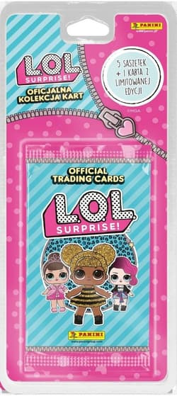 Karty L.O.L. Suprise 5 saszetek + karta limitowana