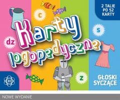 Karty logopedyczne. Głoski syczące. Komplet - Praca zbiorowa