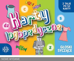 Karty logopedyczne. Głoski syczące. Komplet - Praca zbiorowa