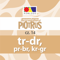 Karty Logopedyczny Piotruś - TR-DR, PR-BR, KR-GR