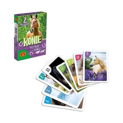 Karty Piotruś + Pamięć - Konie