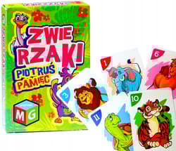 Karty Piotruś Zwierzaki i Pamięć