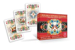 Karty Polska sztuka Ludowa - talia 2x55 kart