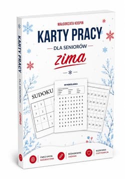 Karty pracy dla seniorów. Zima - Małgorzata Kospin