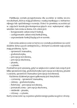 Galeria - zdjęcie nr. 3 - Karty pracy z ćwiczeniami korekcyjno-kompensacyjnymi Klasy 1-3 KARTY PRACY