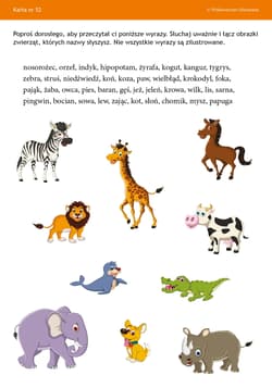 Galeria - zdjęcie nr. 4 - Karty pracy z ćwiczeniami korekcyjno-kompensacyjnymi Klasy 1-3 KARTY PRACY