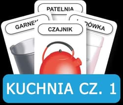 Karty Rozwijamy mowę i myślenie dziecka Kuchnia część 1