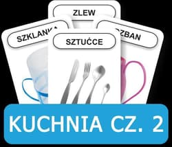 Karty Rozwijamy mowę i myślenie dziecka Kuchnia część 2