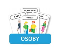 Karty Rozwijamy mowę i myślenie dziecka Osoby