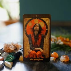 Galeria - zdjęcie nr. 5 - Karty Tarot Amber Moon Tarot