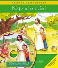 Katechizm dla 4-latków Bóg Kocha Dzieci + CD - Kubik Władysław