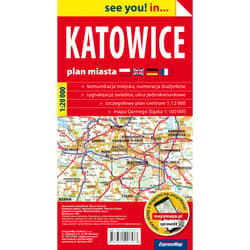 Galeria - zdjęcie nr. 2 - Katowice plan miasta 1:20 000 papier 2024