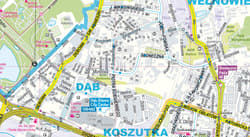 Galeria - zdjęcie nr. 2 - Katowice plan miasta 1:20 000 papier 2024