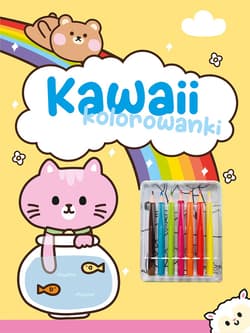 Kawaii kolorowanki. Żółta - Opracowanie Zbiorowe