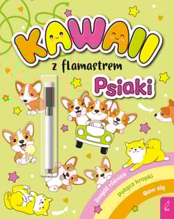 Kawaii z flamastrem. Psiaki - Patrycja Klempas