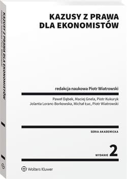 Kazusy z prawa dla ekonomistów - Wiatrowski Piotr