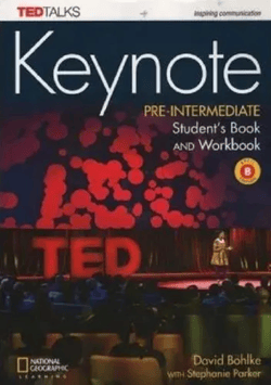 Keynote B1 Pre Intermediate Combo Split B Student's Book+ wb + spark online Practice and Student's e-book - David Bohlke, Stephanie Parker