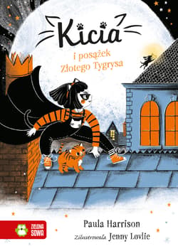 Kicia i posążek Złotego Tygrysa KITTY and the Tiger Treasure - Harrison Paula