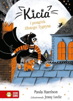 Kicia i posążek Złotego Tygrysa KITTY and the Tiger Treasure - Harrison Paula