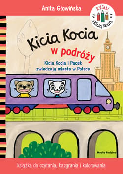 Kicia Kocia w podróży. Kolorowanka - Anita Głowińska