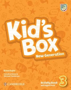 Kid`s Box New Generation Level 3 AB with Digital - Nixon Caroline, Tomlinson Michael