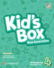 Kid`s Box New Generation Level 4 AB with Digital - Nixon Caroline, Tomlinson Michael