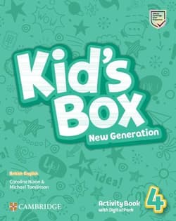 Kid`s Box New Generation Level 4 AB with Digital - Nixon Caroline, Tomlinson Michael