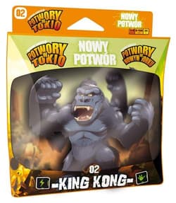 King Kong Nowy potwór Dodatek do gier „Potwory w Tokio” i „Potwory w Nowym Jorku”!