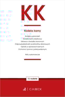 KK. Kodeks karny oraz ustawy towarzyszące wyd. 13