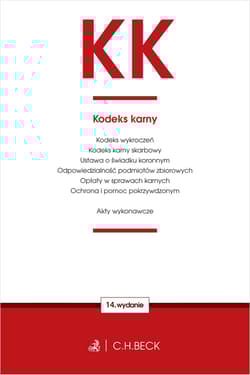 KK. Kodeks karny oraz ustawy towarzyszące wyd. 14