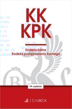 KK. KPK. Kodeks karny. Kodeks postępowania karnego. Edycja Prokuratorska wyd. 44