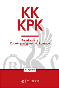KK. KPK. Kodeks karny. Kodeks postępowania karnego. Edycja Prokuratorska wyd. 49
