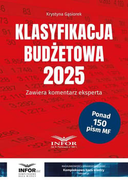 Klasyfikacja Budżetowa 2025 - Krystyna Gąsiorek