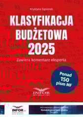 Klasyfikacja Budżetowa 2025 - Krystyna Gąsiorek
