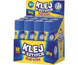 Klej w sztyfcie Astra 21g display 12 sztuk