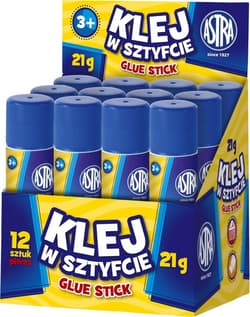Klej w sztyfcie Astra 21g display 12 sztuk