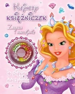 Klejnoty Księżniczek Zabawa i naklejanie + naszyjnik