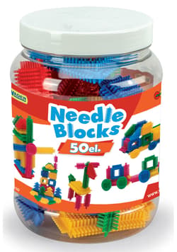Klocki Jeżyki słoik 50 elementów