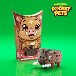 Galeria - zdjęcie nr. 2 - Klocki konstrukcyjne mini Pocket Pets Dzik