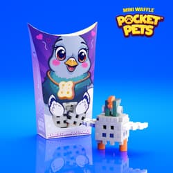 Galeria - zdjęcie nr. 2 - Klocki konstrukcyjne mini Pocket Pets Gołąb 16 elementów