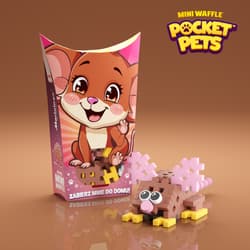 Galeria - zdjęcie nr. 2 - Klocki konstrukcyjne mini Pocket Pets Myszka 25 elementów