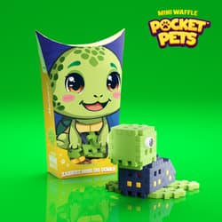 Galeria - zdjęcie nr. 2 - Klocki konstrukcyjne mini Pocket Pets Żółw 25 elementów