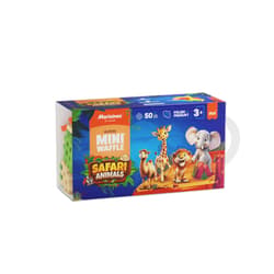 Klocki konstrukcyjne Mini Waffle Animals Safari 50 elementów