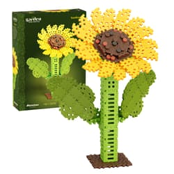 Klocki konstrukcyjne Mini Waffle Garden - Słonecznik 910016