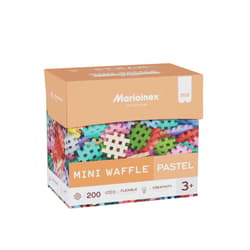 Klocki konstrukcyjne Mini Waffle pastel 200 elementów