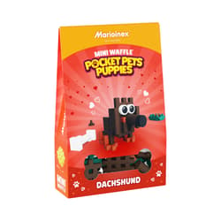 Klocki konstrukcyjne Mini Waffle Pocket Pets Puppies Jamnik 43 elementy