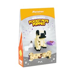 Klocki konstrukcyjne Mini Waffle Pocket Pets Puppies Mops 42 elementy