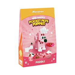 Klocki konstrukcyjne Mini Waffle Pocket Pets Puppies Pudel 47 elementów