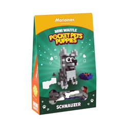 Klocki konstrukcyjne Mini Waffle Pocket Pets Puppies Sznaucer 49 elementów